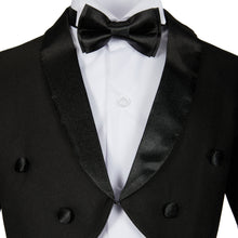 Load image into Gallery viewer, Charlestson Black 4-Piece Boys Tuxedo - House Of Swavo