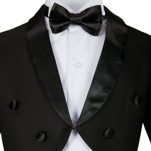 Charlestson Black 4-Piece Boys Tuxedo - House Of Swavo