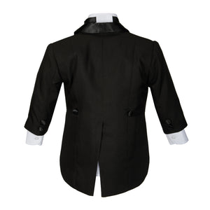 Charlestson Black 4-Piece Boys Tuxedo - House Of Swavo