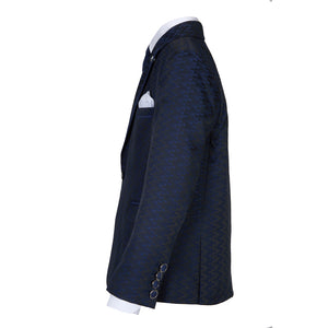 Klien 5-Piece Navy Blue Boys Suit - House Of Swavo
