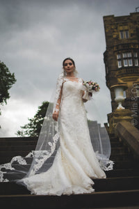 Elizabeth White Bridal Gown - House Of Swavo