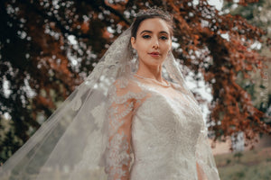 Elizabeth White Bridal Gown - House Of Swavo