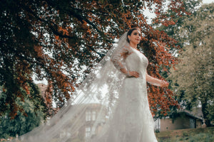 Elizabeth White Bridal Gown - House Of Swavo