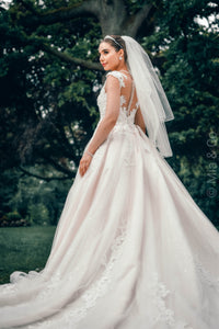 Lilly Couture Blush Exquisite Bridal Gown - House Of Swavo