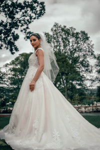 Lilly Couture Blush Exquisite Bridal Gown - House Of Swavo