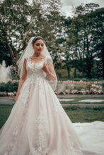 Load image into Gallery viewer, Lilly Couture Blush Exquisite Bridal Gown - House Of Swavo