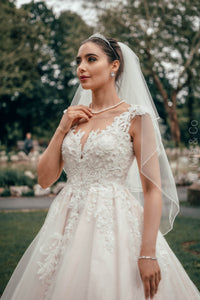 Lilly Couture Blush Exquisite Bridal Gown - House Of Swavo