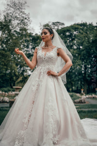 Lilly Couture Blush Exquisite Bridal Gown - House Of Swavo