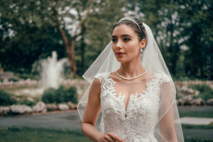 Lilly Couture Blush Exquisite Bridal Gown - House Of Swavo