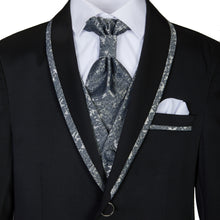 Load image into Gallery viewer, George Black 5-Piece Boys Suit - House Of Swavo